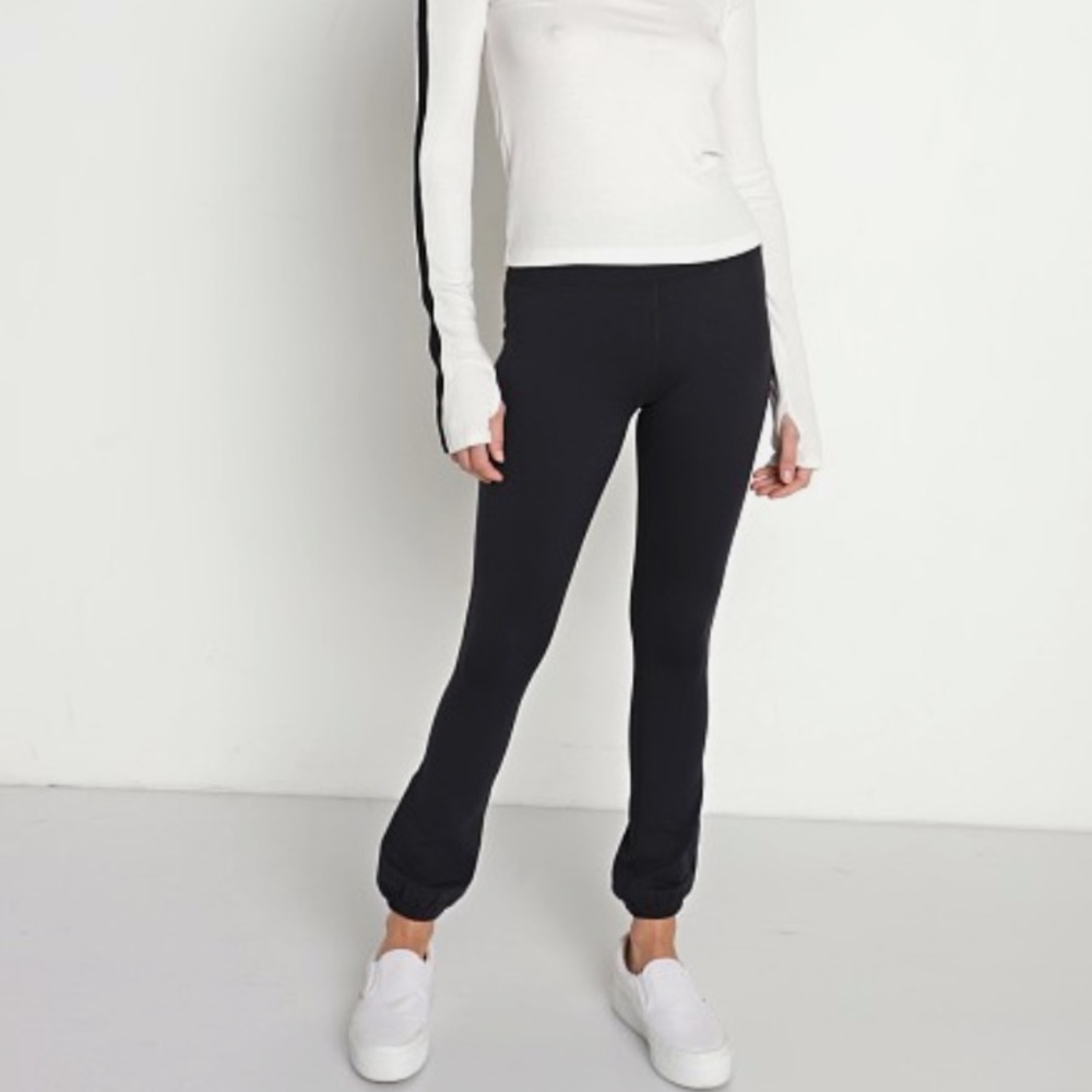 Black Splits59 ICON MID RISE